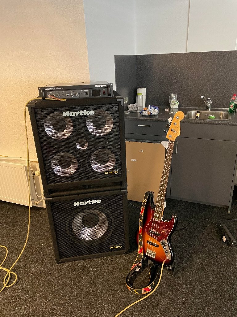 Hartke full stack bas versterker, Ophalen, Zo goed als nieuw, Basgitaar, 100 watt of meer