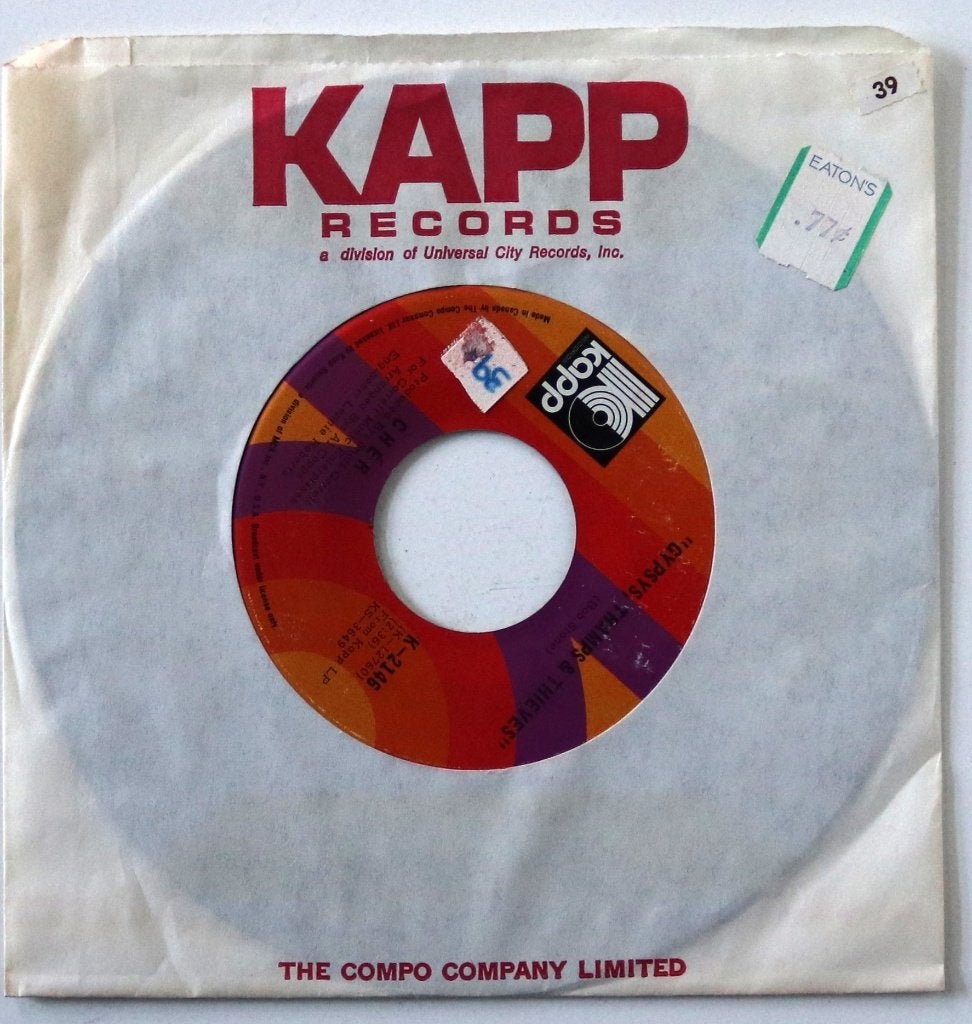 Cher - Gypsys, Tramps & Thieves - 7in single – 1971, Ophalen, Gebruikt, 7 inch, Single