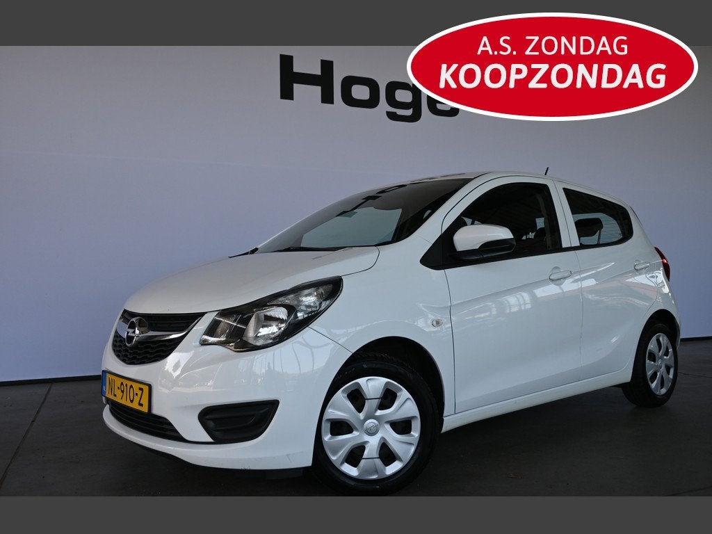 Opel KARL 1.0 ecoFLEX Edition Airco Cruise control Elektrisc, 839 kg, Stof, Gebruikt, Met garantie (alle)
