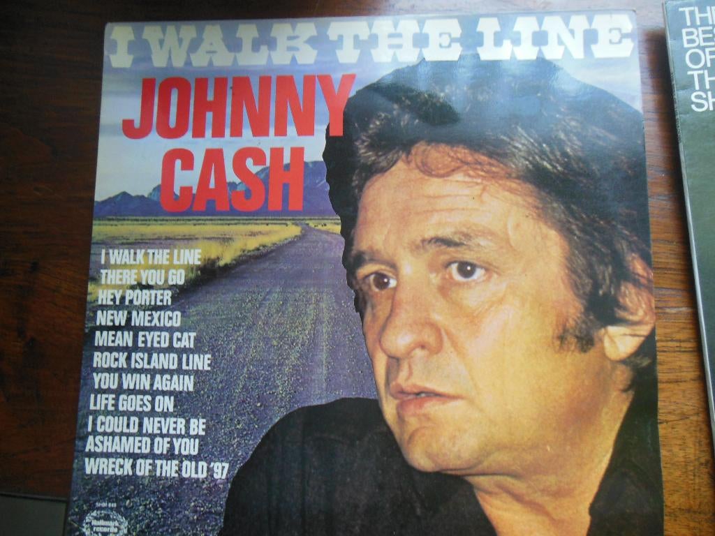 lp johnny cash i walk the line vinyl pick wick records album, Cd's en Dvd's, Vinyl | Rock, Gebruikt, Ophalen of Verzenden, 12 inch