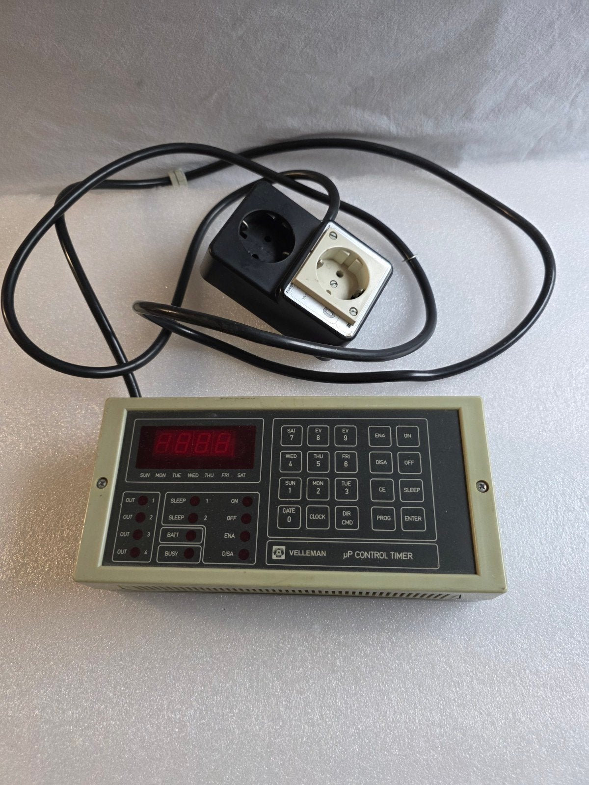Velleman K2603C microprocessor gestuurde timer, Ophalen of Verzenden, Gebruikt
