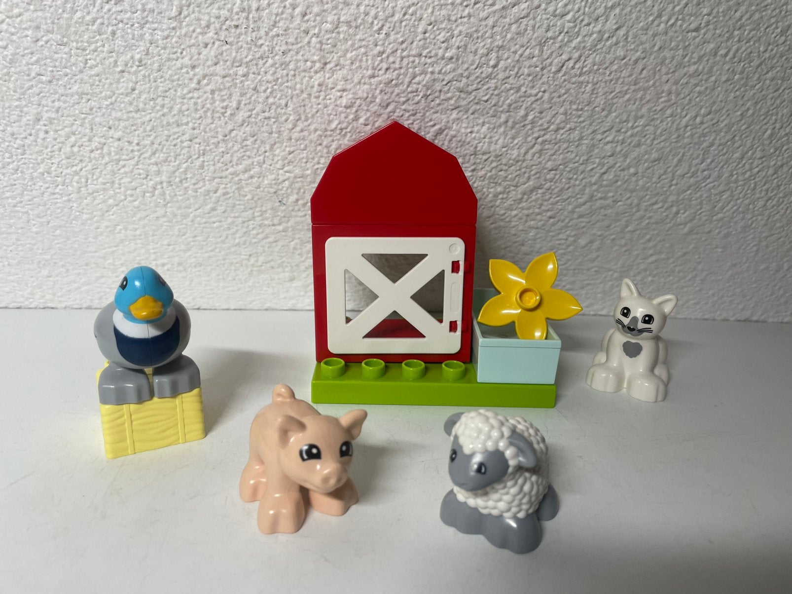 Duplo 10949 Boerderijdieren verzorgen, Ophalen of Verzenden, Zo goed als nieuw, Compleet, Duplo