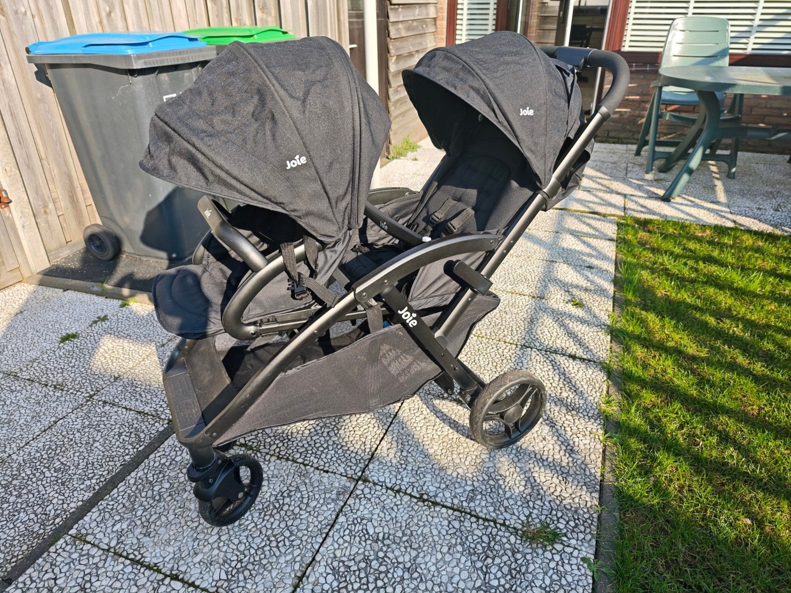 Joie Evalite Duobuggy – lichtgewicht en compact, Kinderen en Baby's, Buggy's, Ophalen of Verzenden, Gebruikt, Overige merken, Duomodel