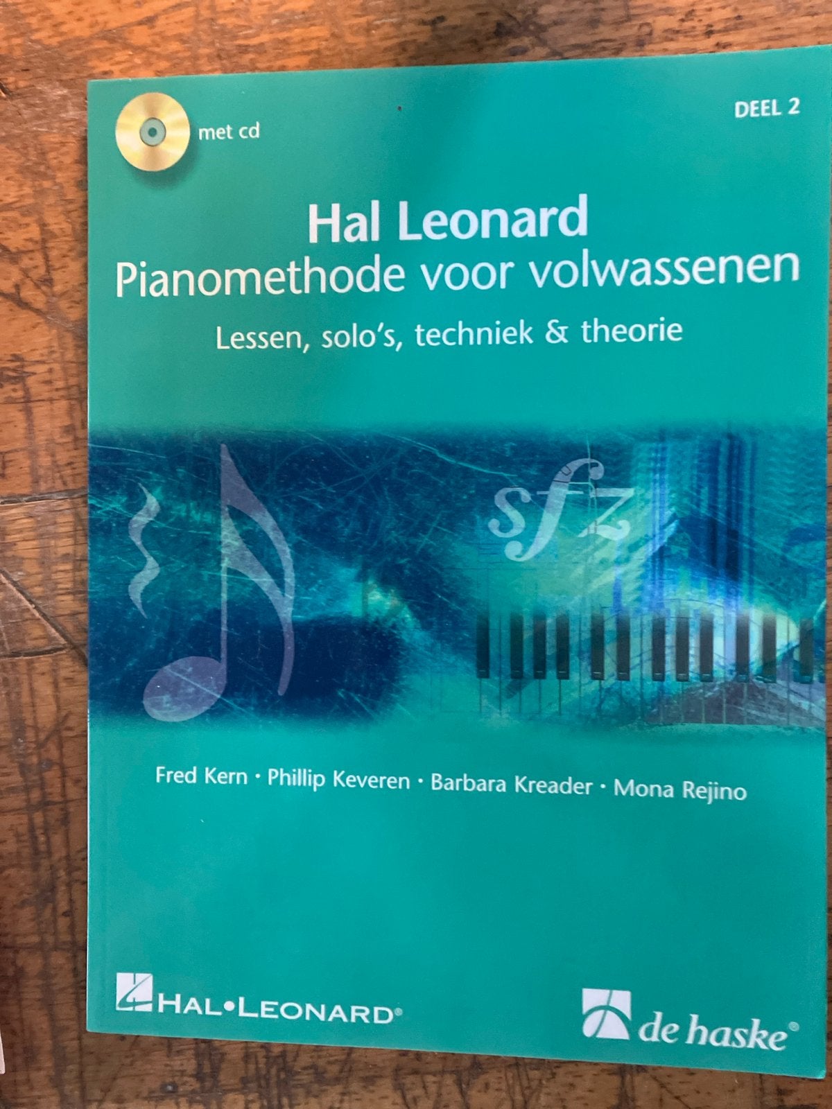 Hal Leonard Pianomethode voor volwassenen Deel 2 met CD, Ophalen of Verzenden, Zo goed als nieuw, Instrument