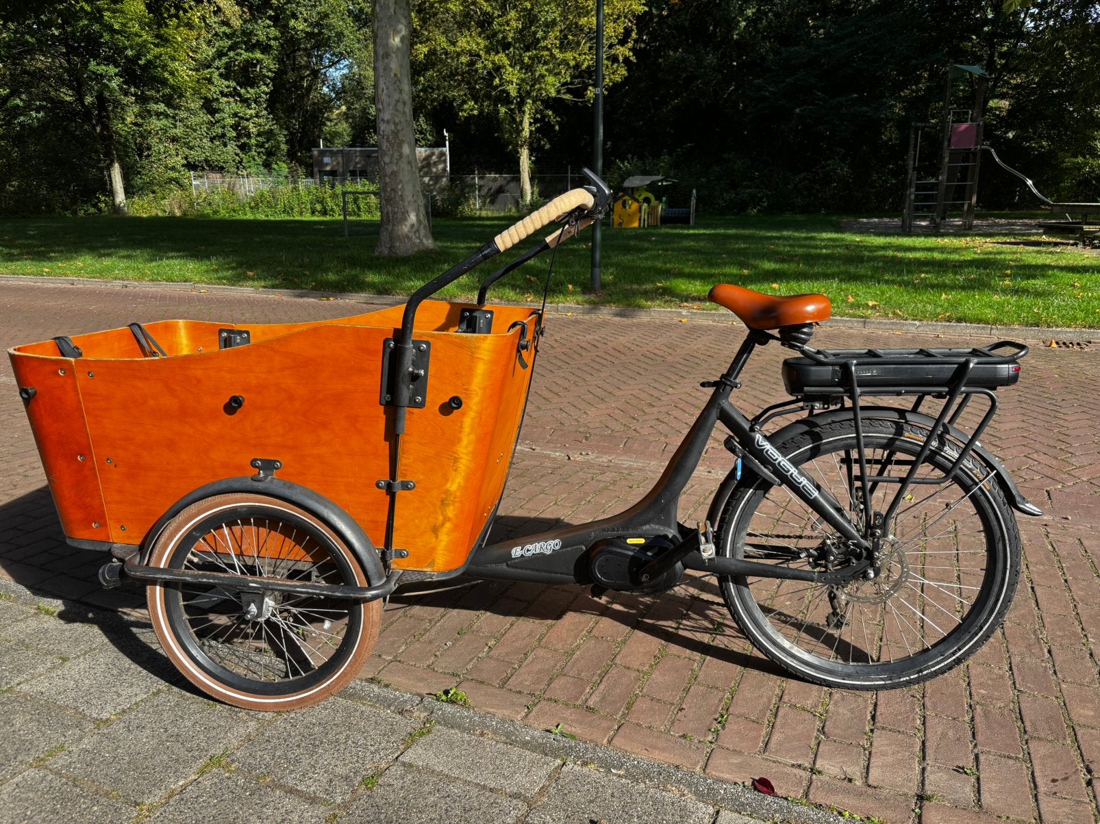 Vogue E-cargo electrische bakfiets, 4 kinderen of meer, Gebruikt, Elektrisch, Ophalen