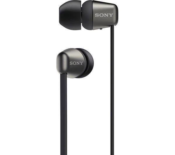 SONY WI-C310B draadloze Bluetooth-oortjes - zwart, N, N, Bluetooth, Ophalen of Verzenden