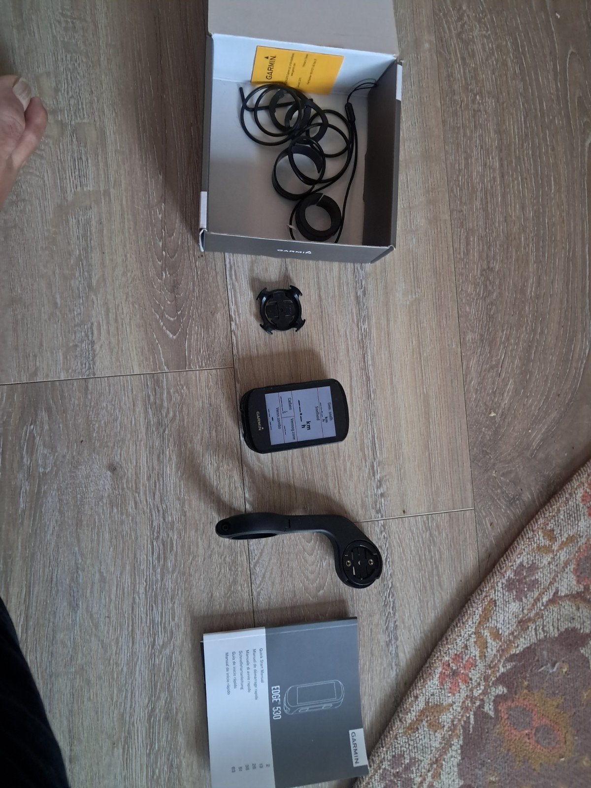 Garmin Edge 530 fietscomputer met GPS, Ophalen of Verzenden, GPS, Zo goed als nieuw