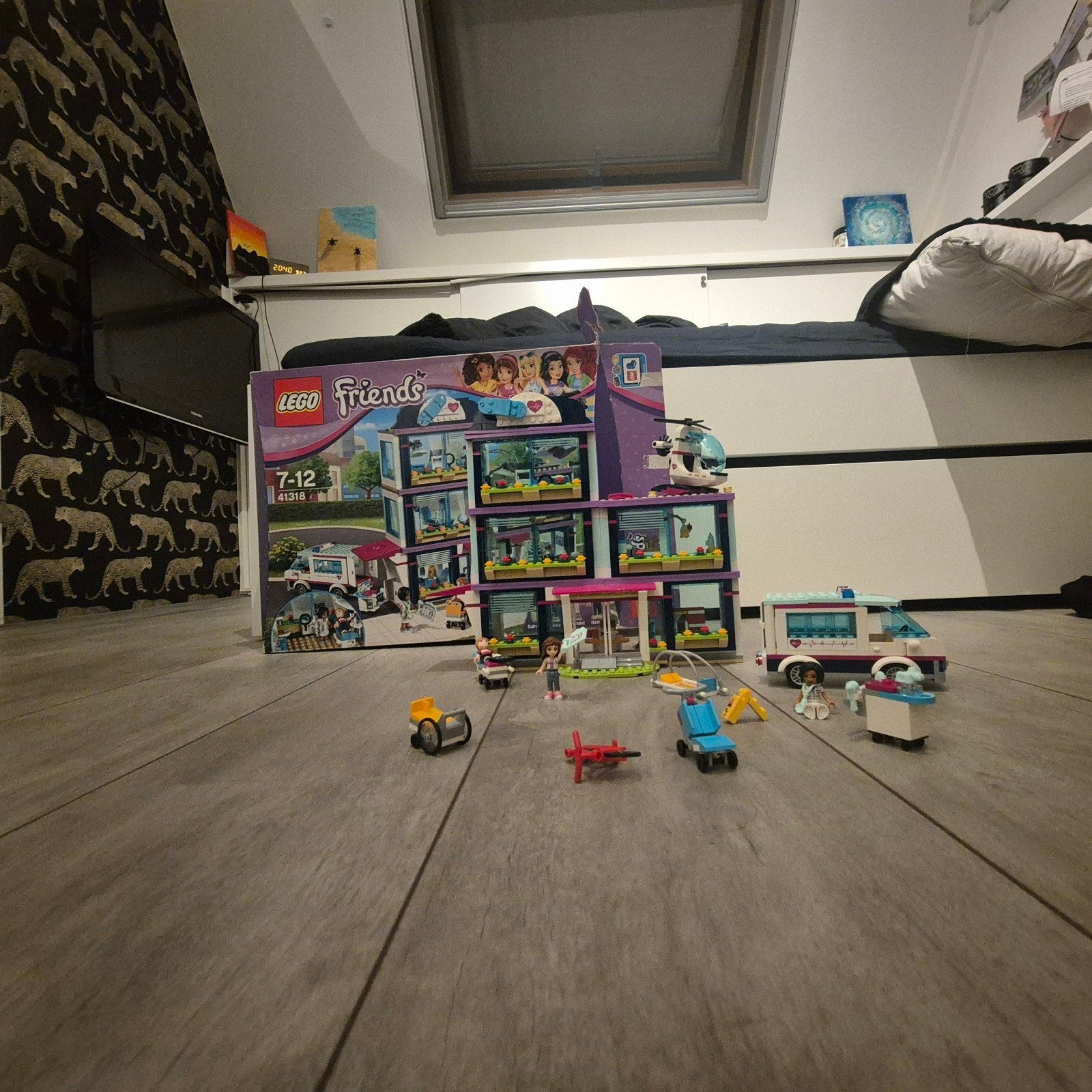 Lego Friends Heartlake Ziekenhuis 41318 Compleet met doos, Ophalen, Inclusief instructies, Lego, Friends