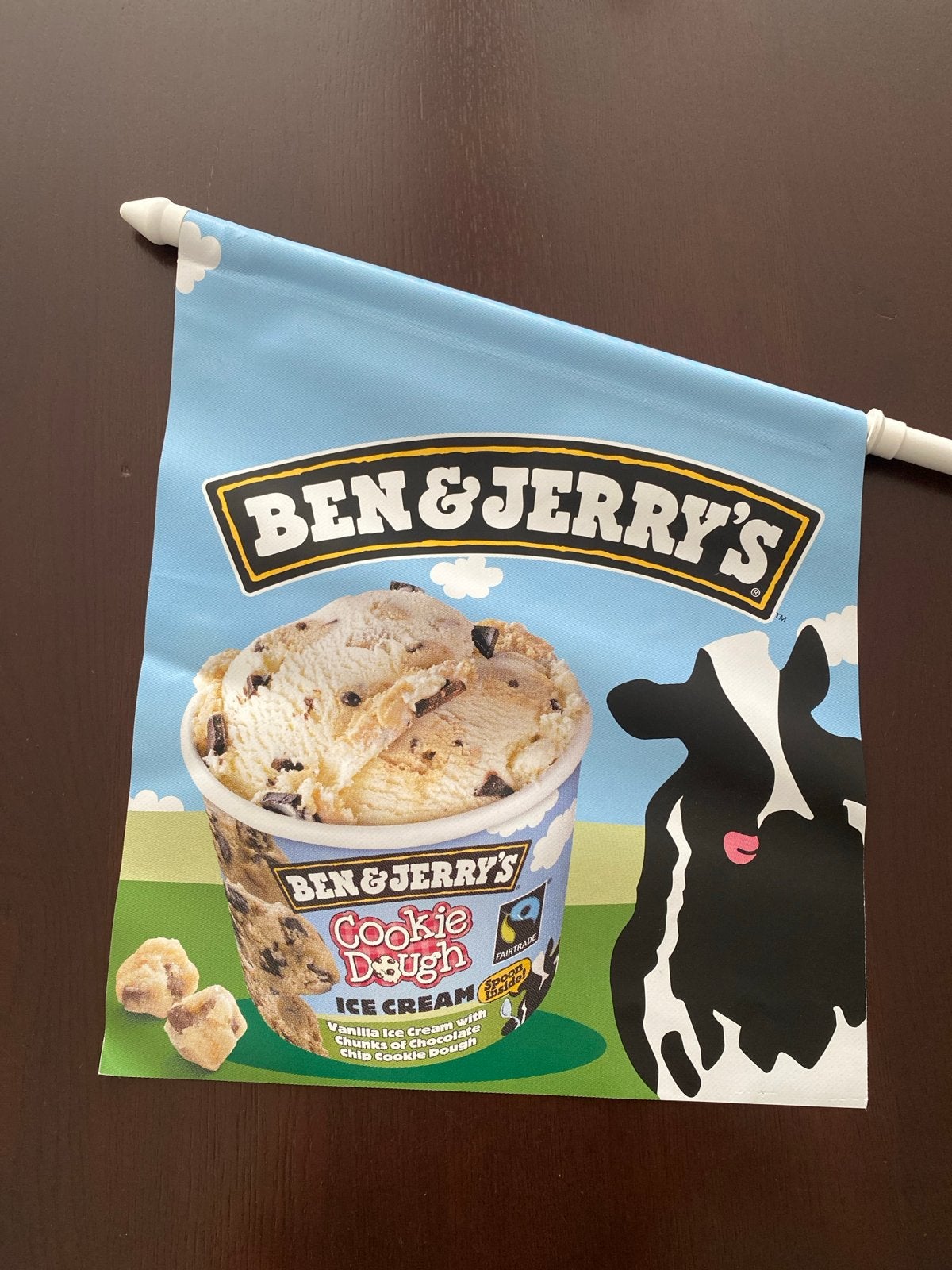 Ben & Jerry’s Vlag, Ophalen of Verzenden