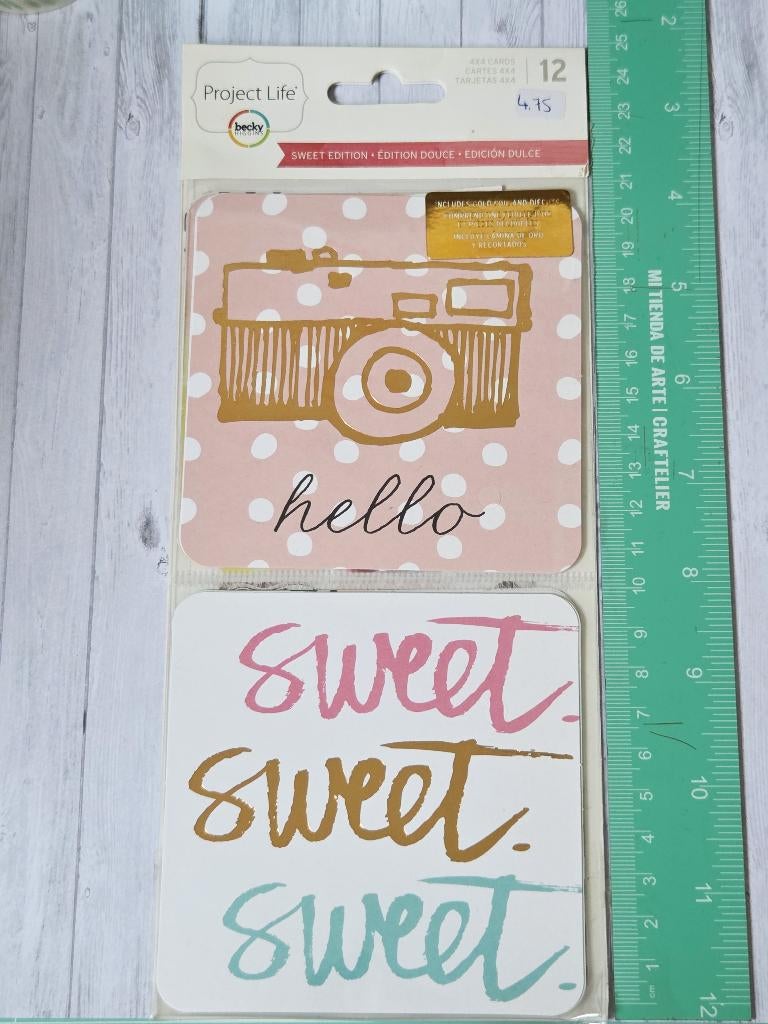 Becky Higgins - Sweet Edition Project Life cards, Ophalen of Verzenden, Nieuw, Papier of Karton, Overige merken