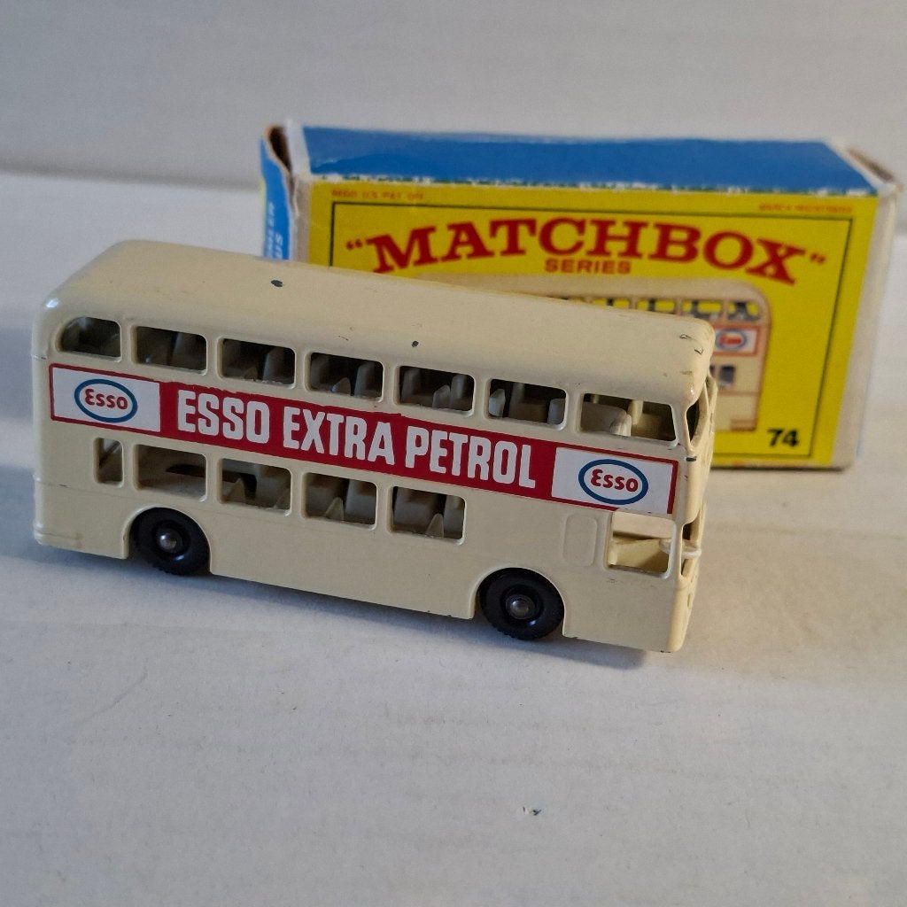 Matchbox Lesney # 74 B Daimler Bus in E box, Verzenden, Gebruikt, Bus of Vrachtwagen