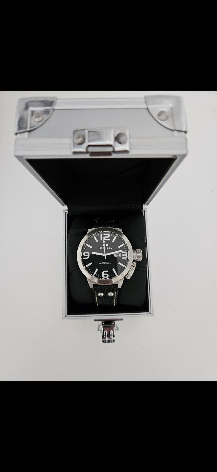 TW Steel horloge, Ophalen of Verzenden, Leer, Overige merken