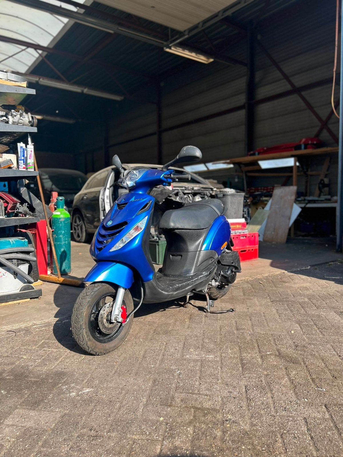 Piaggio zip 4T2V, 2013 25Kmpu, Ophalen, Gebruikt, Zip, Benzine