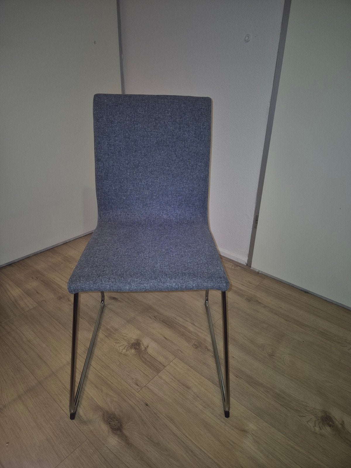 IKEA VOLFGANG eetkamerstoel grijs - nette staat, Ophalen, Zo goed als nieuw, Grijs, Eén