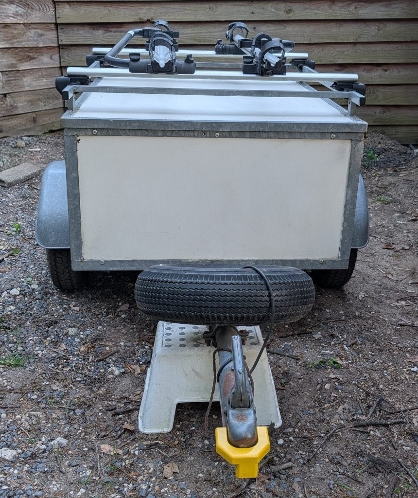 Compacte bagagewagen, Ophalen, Gebruikt