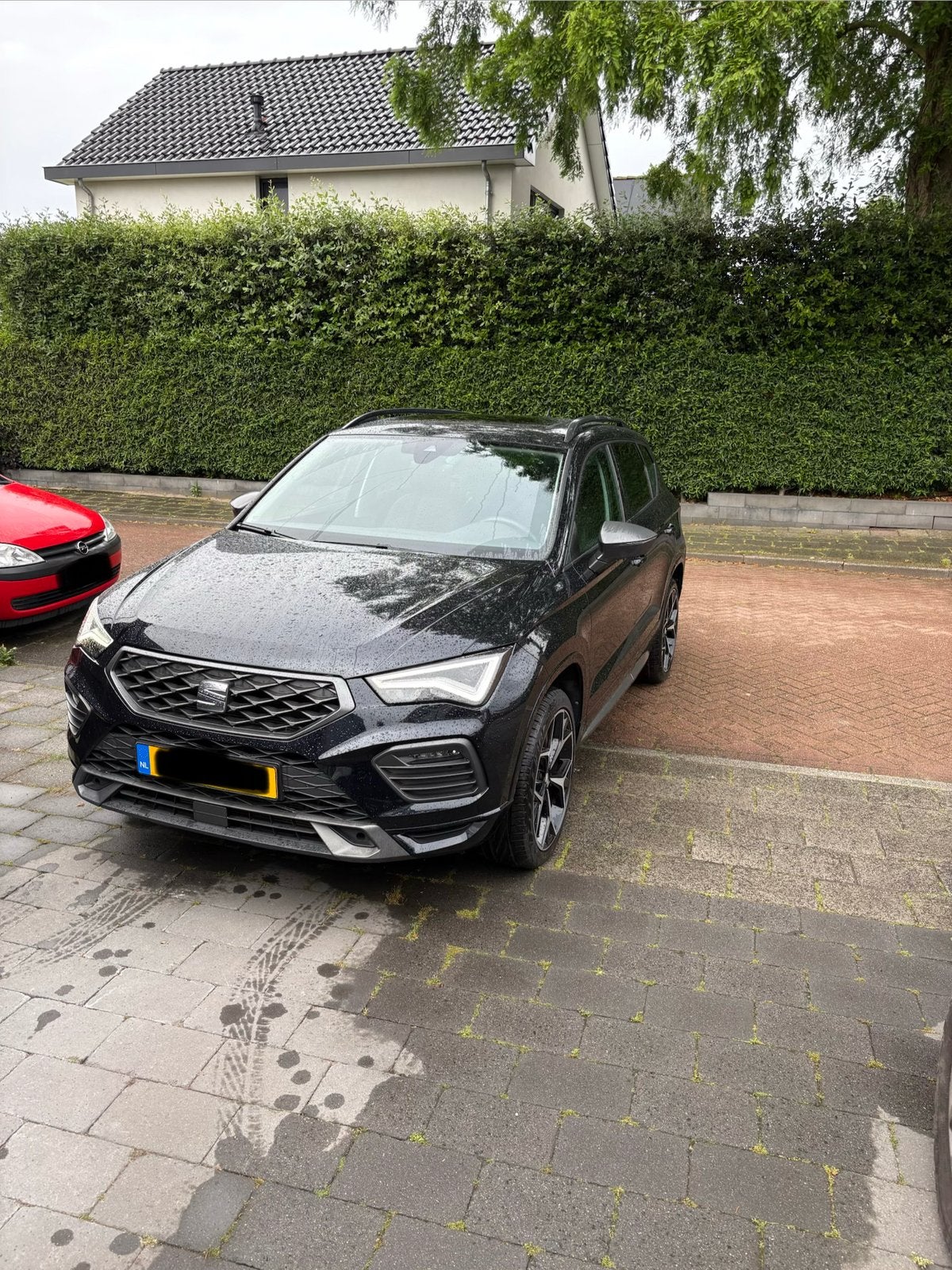 Seat Ateca 1.5 Ecotsi 150pk Dsg-7 2021 Zwart, Auto's, Seat, 1498 cc, 4 cilinders, 700 kg, Navigatiesysteem