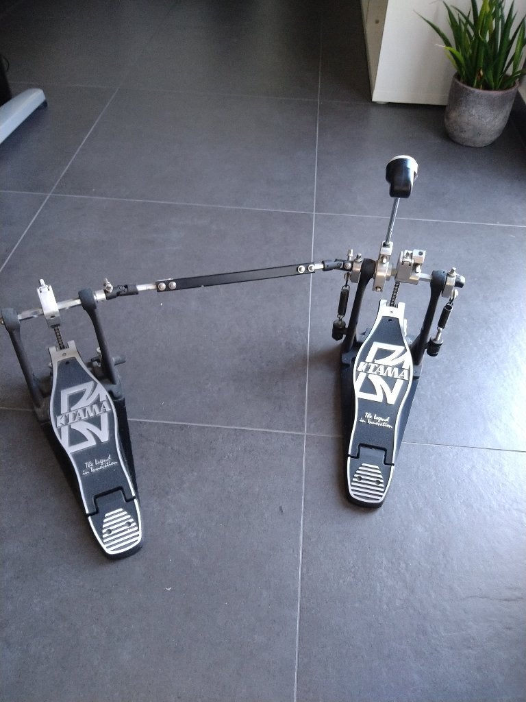 Tama powerglide dubbel pedaal, Ophalen of Verzenden, Gebruikt, Drums of Percussie