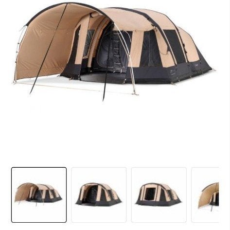 Tent opblaasbaar Bardani Airwave 410 deluxe TC met hordeur, Ophalen, Zo goed als nieuw
