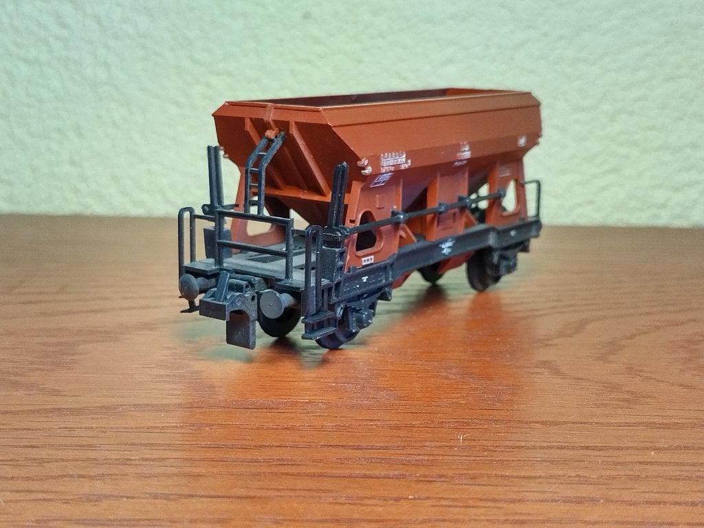 Trix Express 448 - Zelflosser, Gebruikt, Gelijkstroom of Wisselstroom, Trix, Wagon