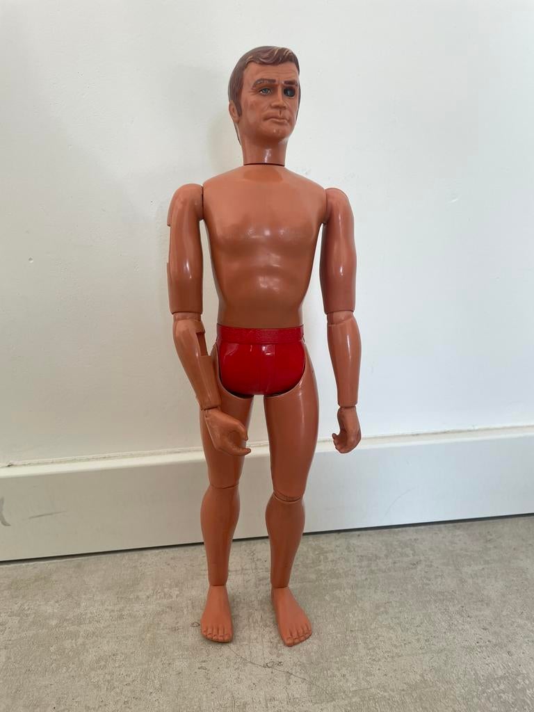 Steve Austin Six Million Dollar Man Bionic Man 1975 Vintage, Ophalen of Verzenden, Zo goed als nieuw, Pop