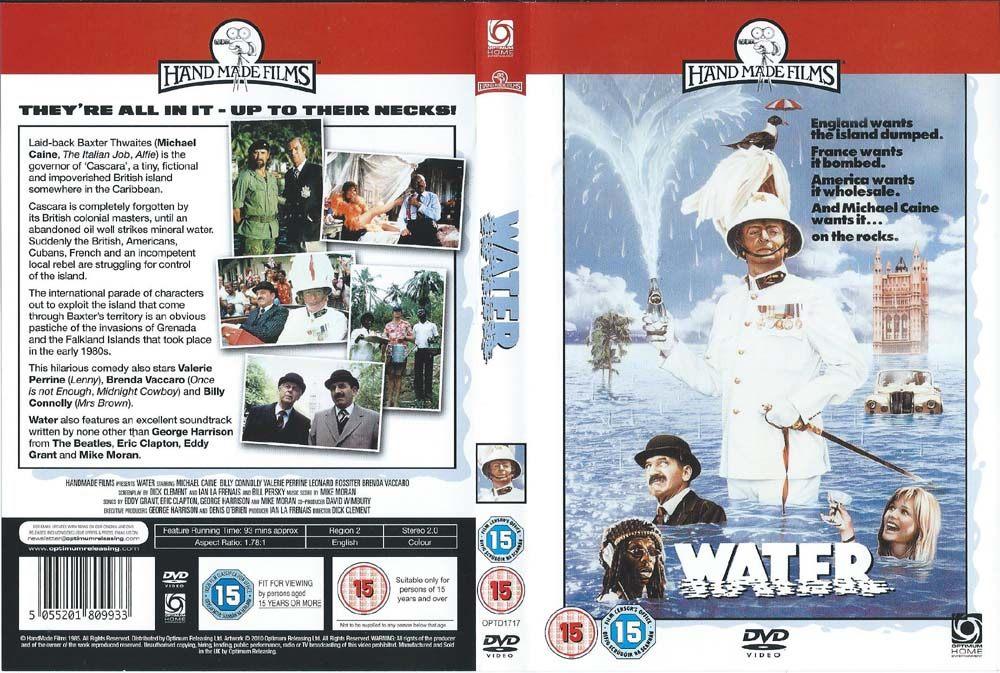 Water 1985 DVD met Michael Caine, Billy Connolly,, Alle leeftijden, Ophalen of Verzenden, Zo goed als nieuw, Komedie