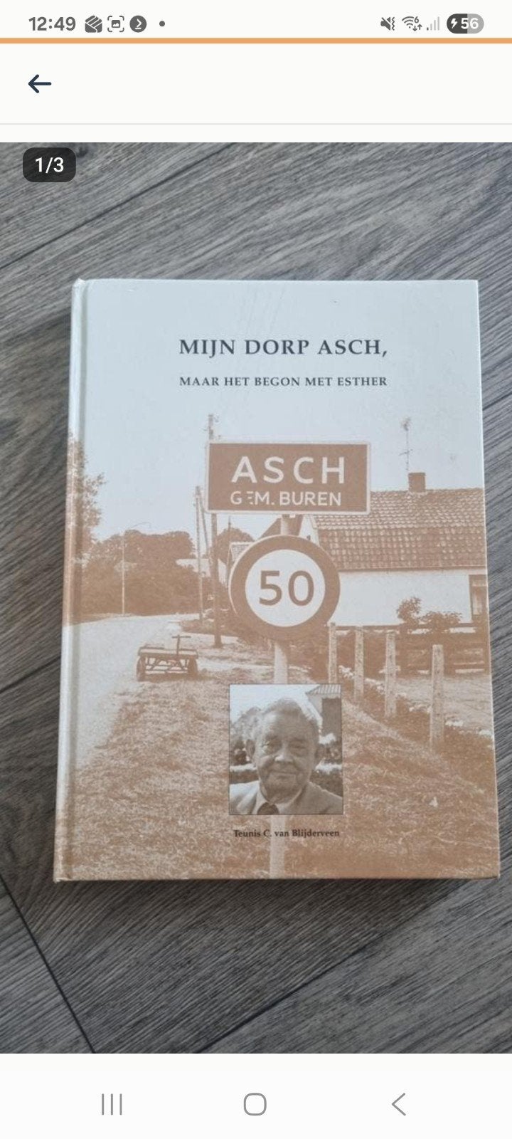 Mijn Dorp Asch: Leven in Asch tot Bevrijding 1945, Ophalen of Verzenden, Zo goed als nieuw