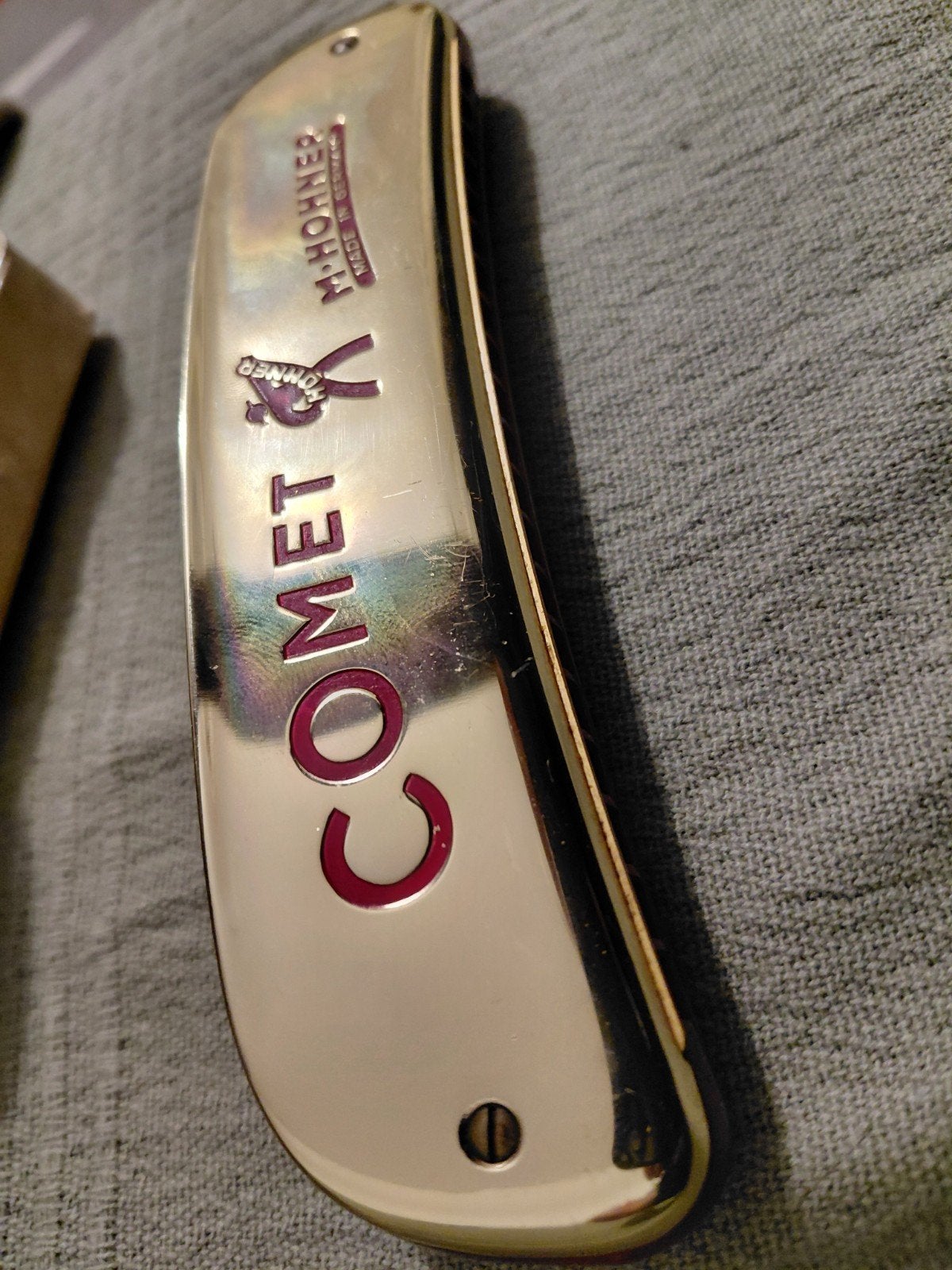 Comet Hohner harmonica, Ophalen, C-mondharmonica