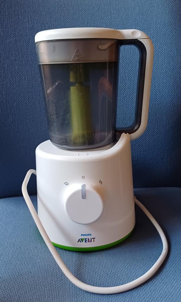 Philips Avent babyvoedingmaker - Stomer & Blenden, Witgoed en Apparatuur, Keukenmixers, Gebruikt, 1 tot 2 liter, 1 snelheid, Vaatwasserbestendig