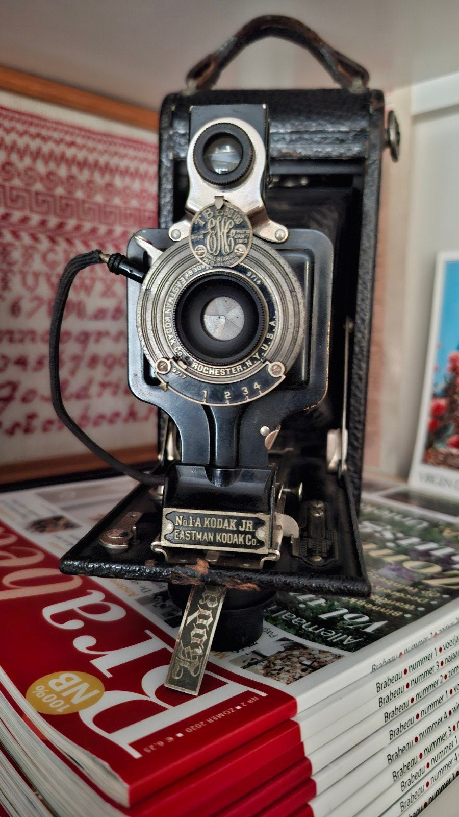 Antiek Kodak fototoestel uit 1913, Ophalen, Compact, Kodak