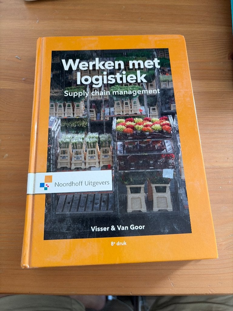 Werken met logistiek - Supply chain management, Boeken, Visser & Van Goor, Overige onderwerpen, Ophalen, Gelezen