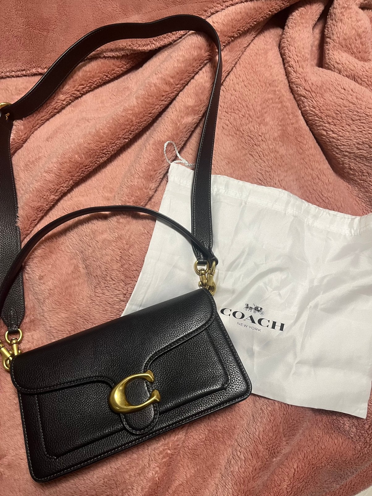 Coach tas tabby 26, Verzenden, Zo goed als nieuw, Zwart, Schoudertasje