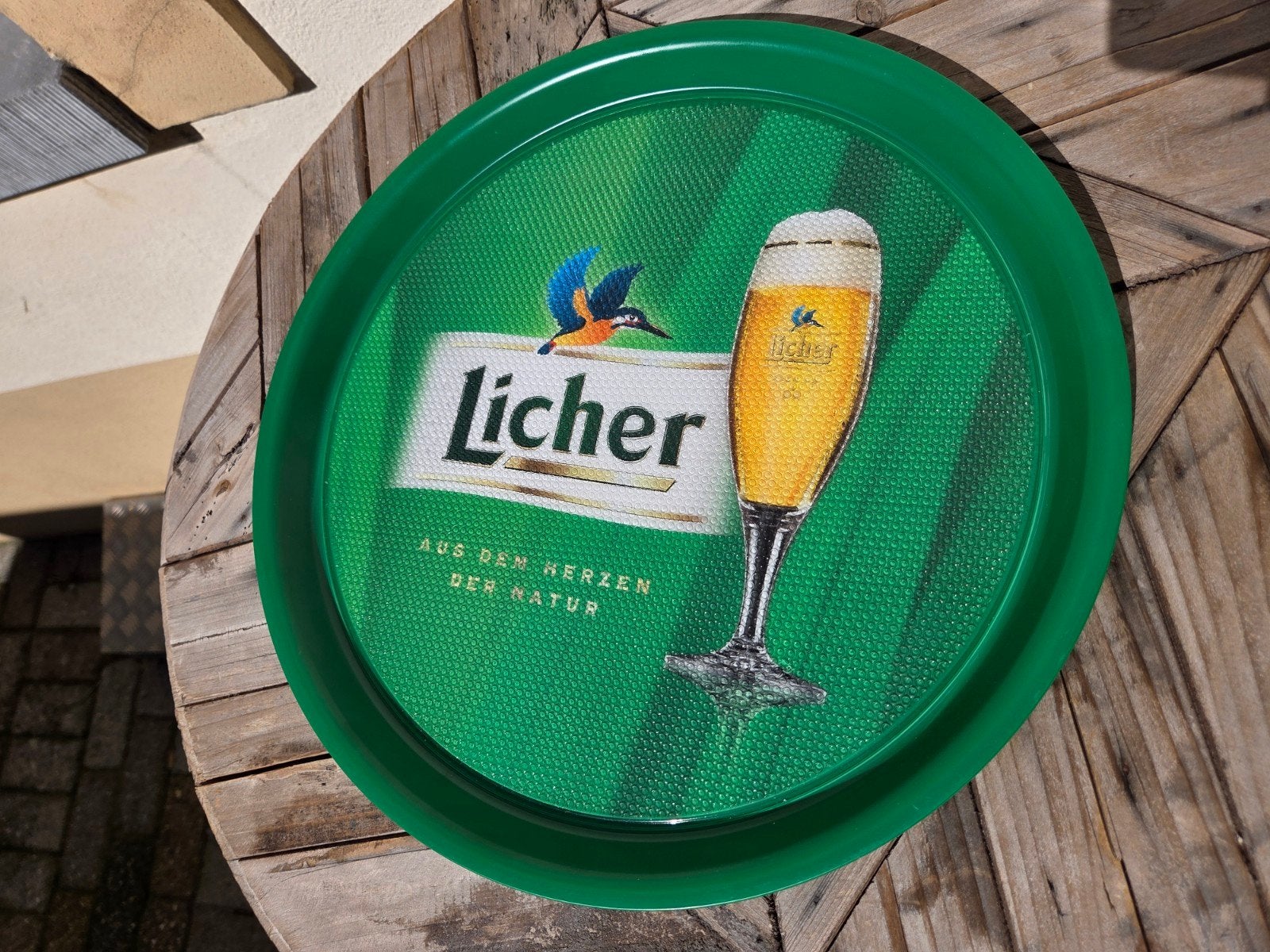 Licher bier dienblad, Ophalen of Verzenden, Gebruikt