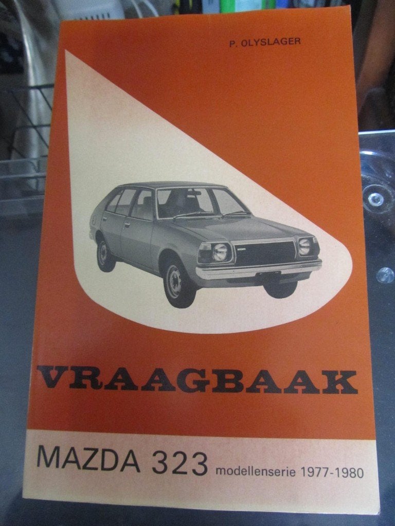 vraagbaak    MAZDA 323  1977  / 1980, Ophalen of Verzenden