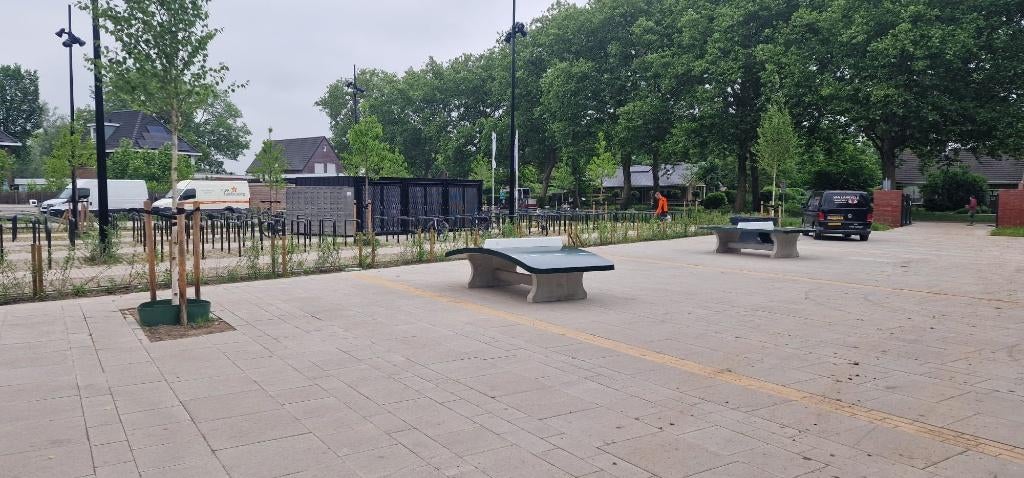 76m2 betontegels, diverse afmetingen, nieuw staat, Ophalen, Nieuw, Beton, Terrastegels