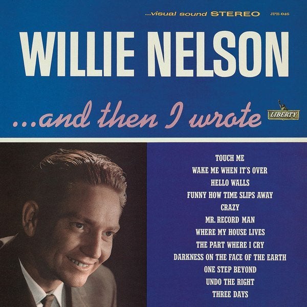 LP Willie Nelson - . . . and then I wrote (geel vinyl), Cd's en Dvd's, Vinyl | Country en Western, Ophalen, Reissue, Zo goed als nieuw
