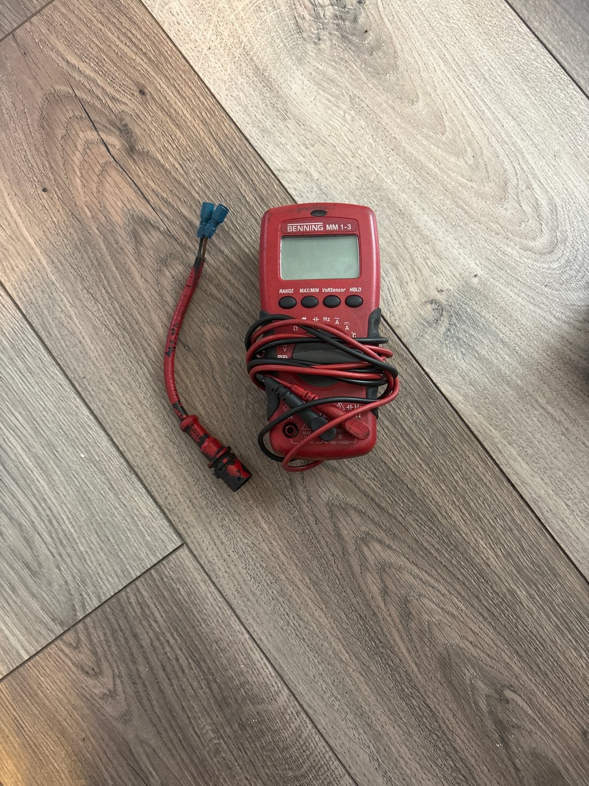 Benning MM 1-3 Multimeter - Gebruikt maar functioneel, Ophalen of Verzenden, Gebruikt, Multimeter