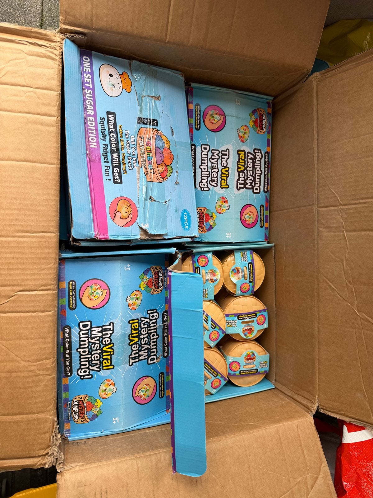 The Viral Mystery Dumpling Squishy Fidget Fun - Nieuw!Partij, Ophalen of Verzenden, Nieuw, Jongen of Meisje