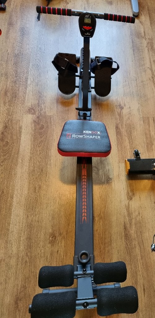 roeimachine, tweedehands maar eigenlijk nieuw