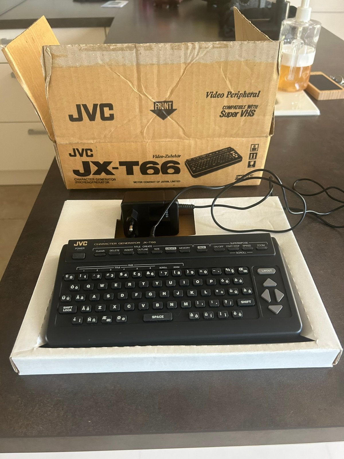 JVC JX-T66 Character Generator - Video Peripheral, Ophalen, Gebruikt, Overige typen