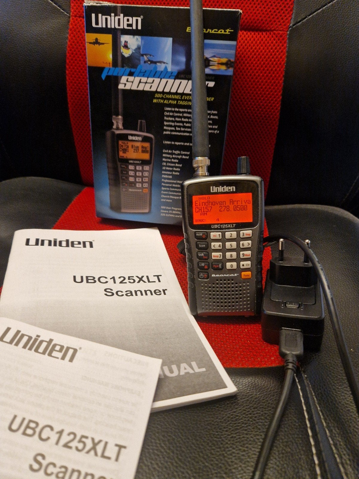 Uniden Bearcat UBC 125XLT, Ophalen of Verzenden, Zo goed als nieuw, 500 kanalen of meer