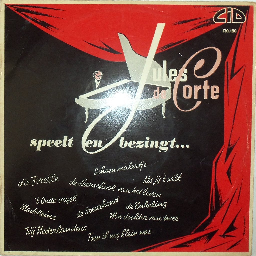 10 " LP van Jules de Corte, LP, Gebruikt, 10 inch, Cabaret of Kleinkunst