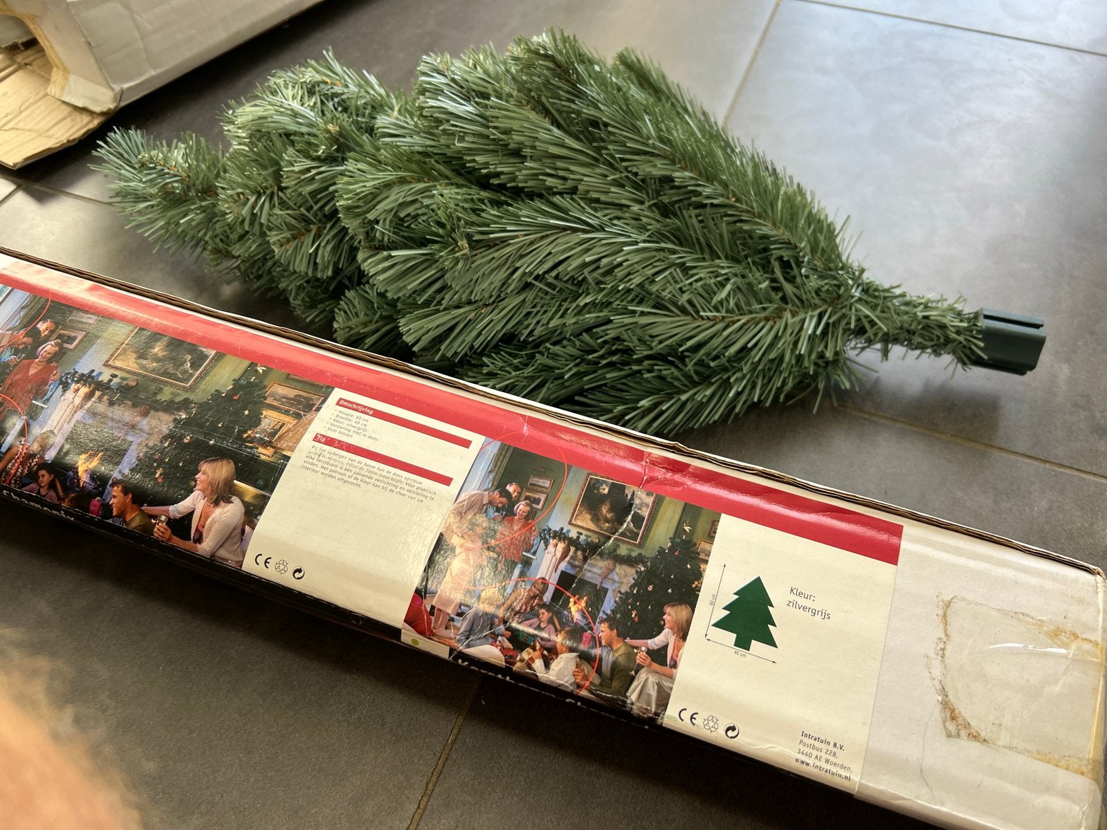 Gratis kleine kerstboom, 60cm, Ophalen, Gebruikt