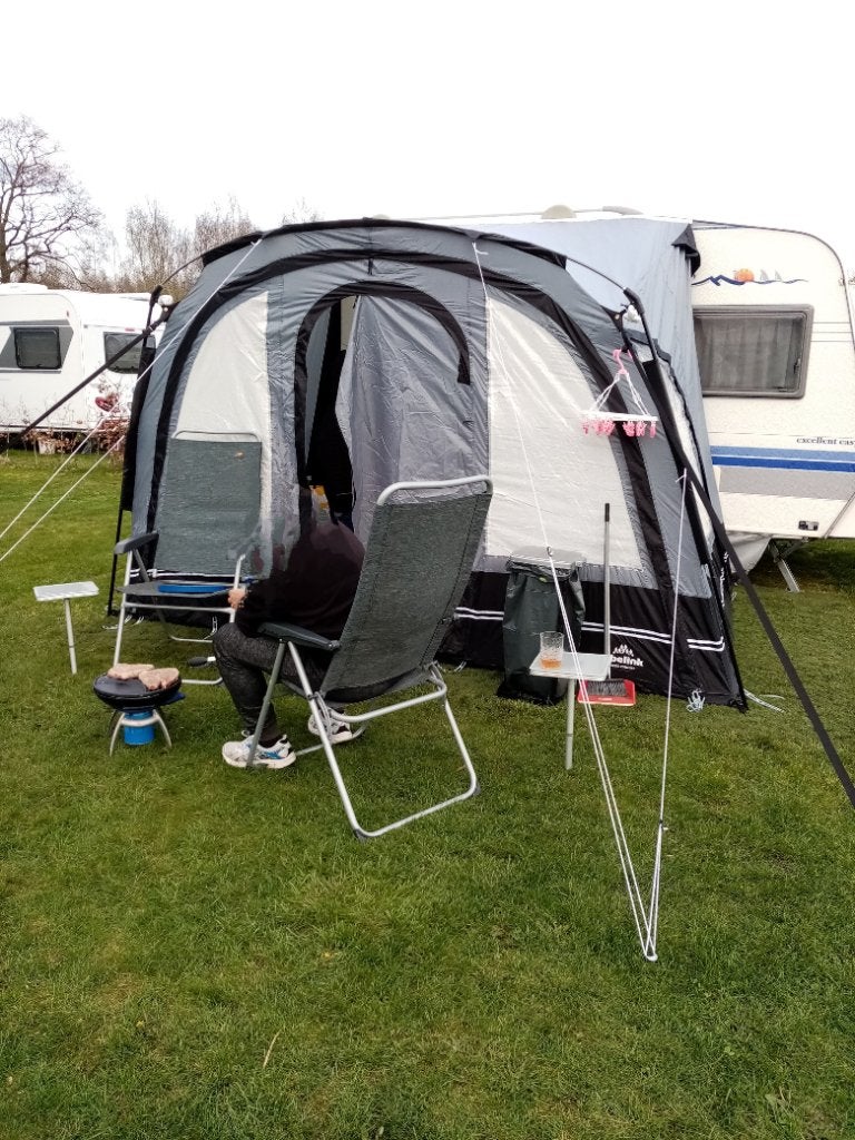 Tent, Ophalen, Zo goed als nieuw