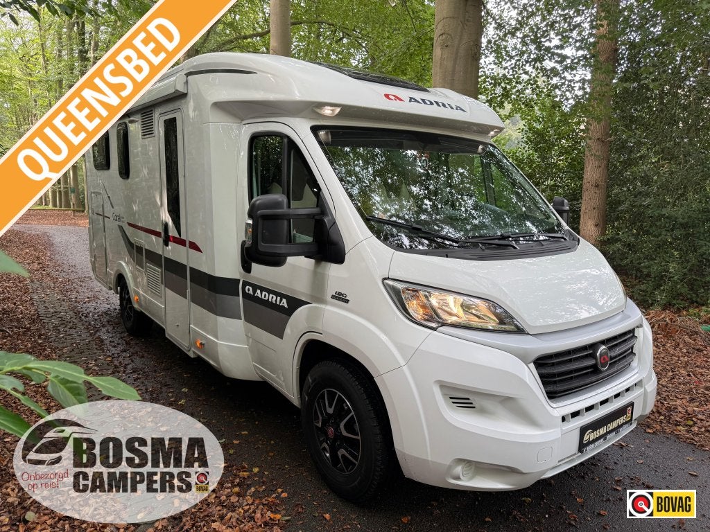 Adria Coral Axess 600 SC Queensbed 34000 km Airco Topstaat!