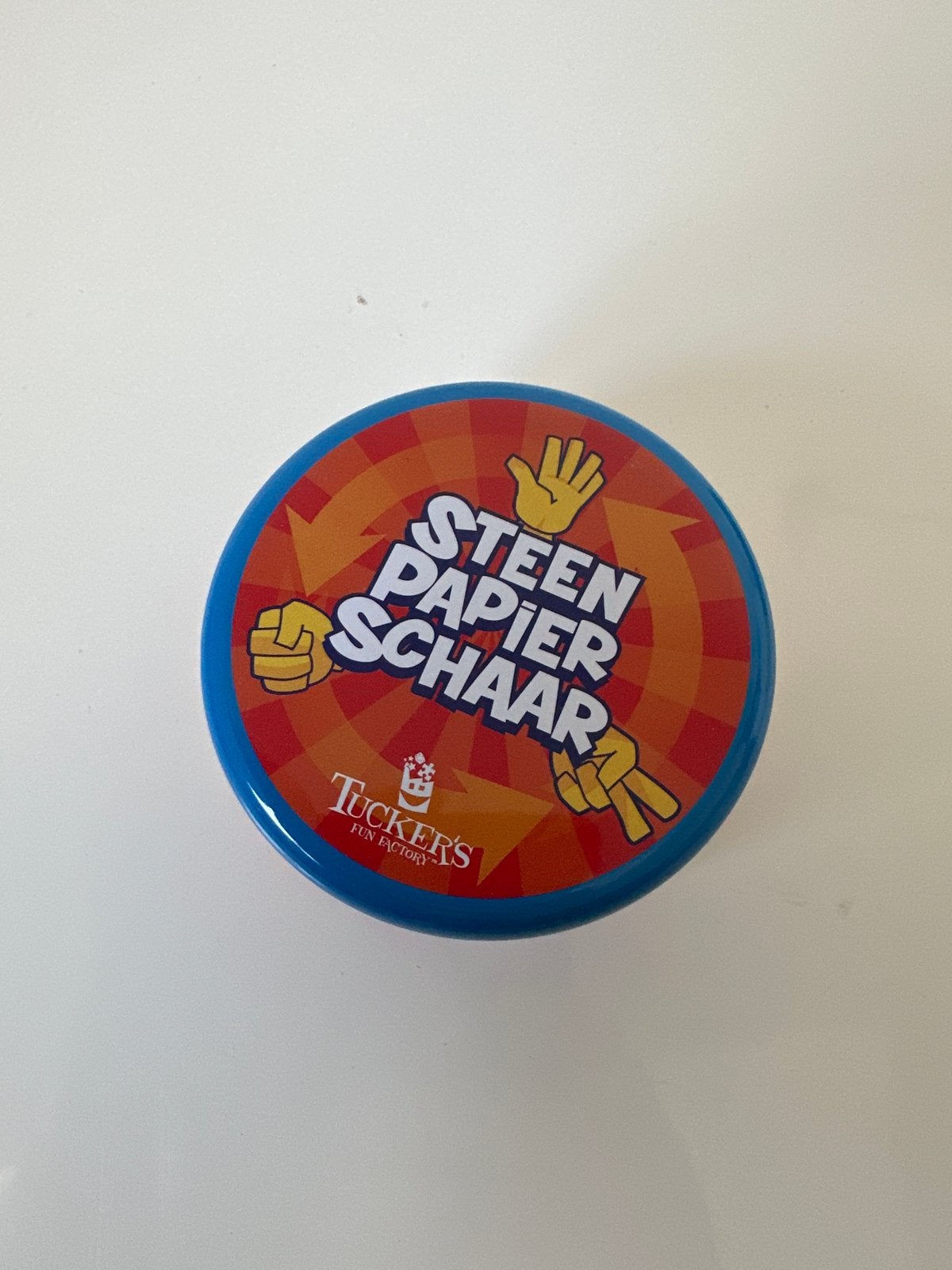 Steen Papier Schaar Kaartspel - Tucker's Fun Factory, Een of twee spelers, Ophalen of Verzenden, Zo goed als nieuw