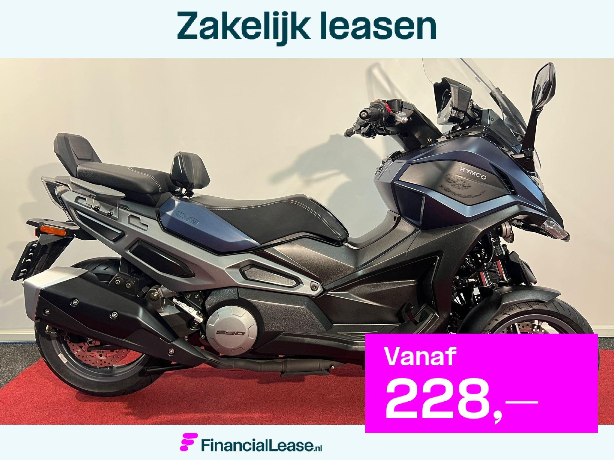 Kymco CV3 550i ABS NIEUW MEGA ACTIE!, Bedrijf, Overig, Automaat, ABS