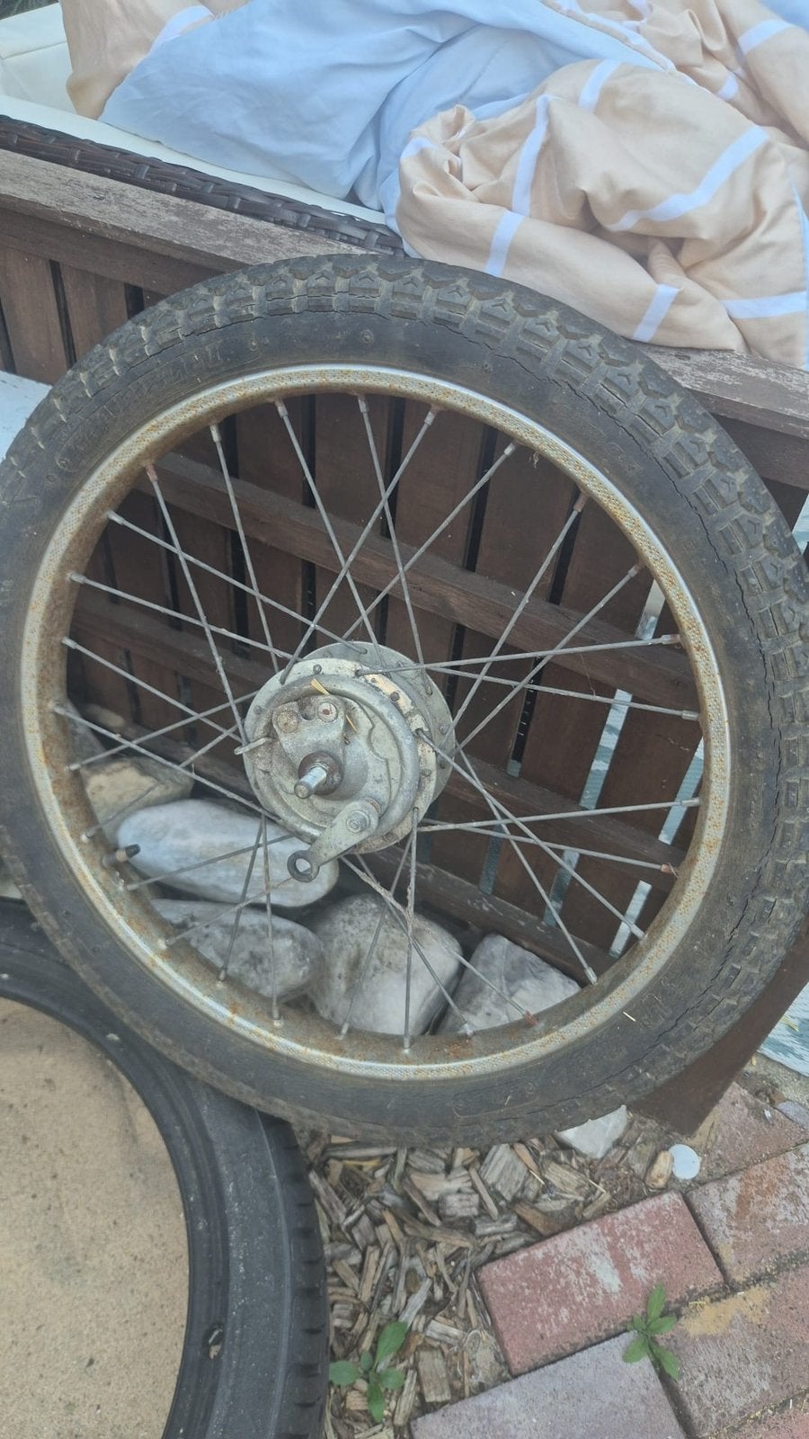 Vespa ciao c7 wiel, Ophalen, Gebruikt, Overige typen, Overige merken