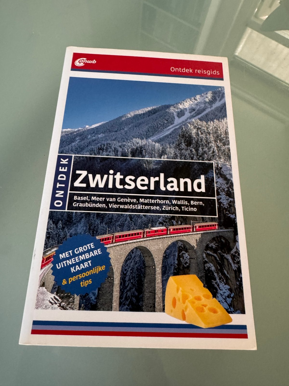 ANWB Ontdek Reisgids Zwitserland met uitneembare kaart, Boeken, Reisgidsen, Europa, Ophalen of Verzenden, Zo goed als nieuw, Reisgids of -boek
