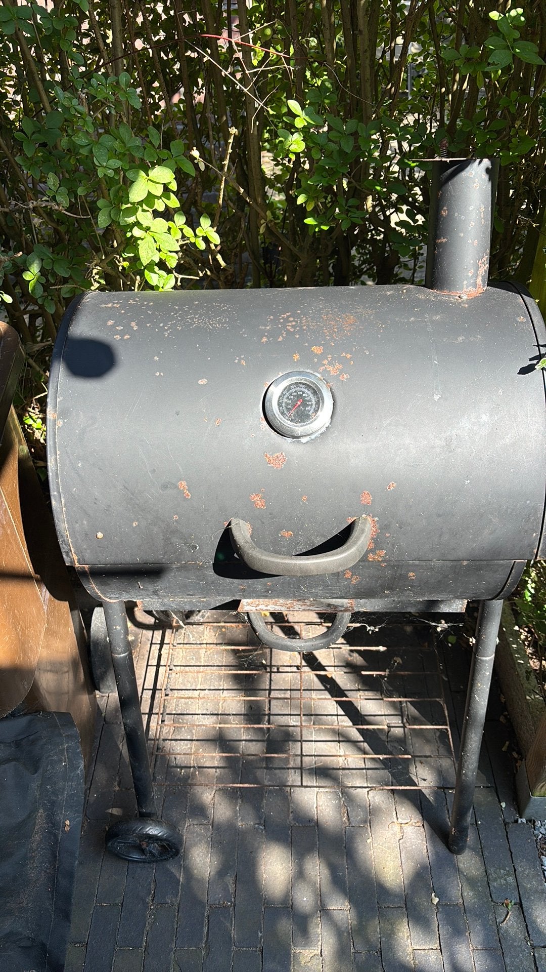 BBQ gratis ophalen, Ophalen, Gebruikt