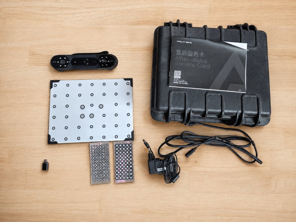 Creality Raptor Pro 3D scanner met koffer en accessoires, Ophalen, Gebruikt, Creality